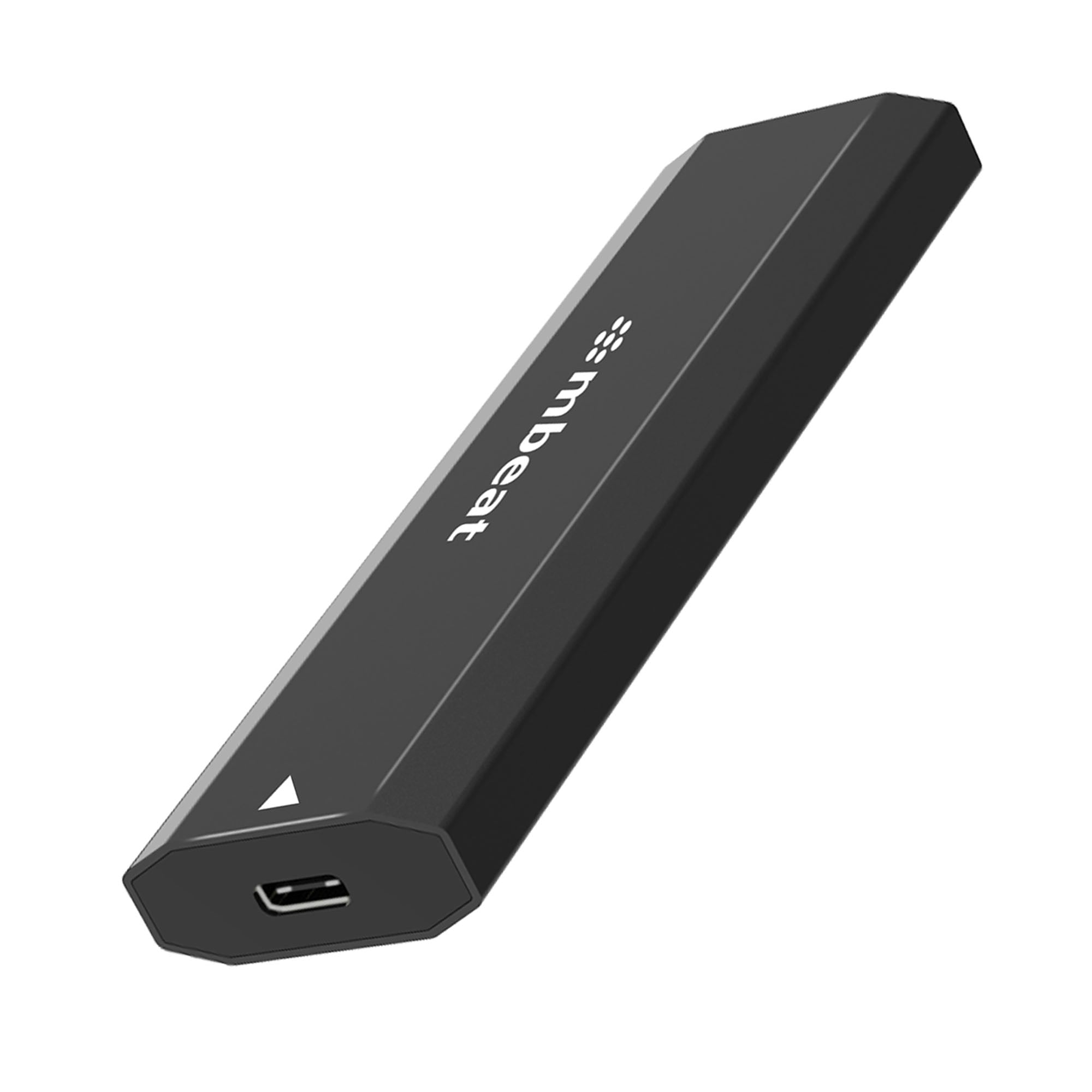 mbeat Elite USB-C to M.2 SSD Enclosure - Pocket Size, Ultra Durable, Supports M Key, B+M Key SSD Size 2230, 2242, 2260, 2280, NVME, SATA, 50cm Cable mbeat Elite USB-C to M.2 SSD Enclosure - Pocket Size, Ultra Durable, Supports M Key, B+M Key SSD Size 2230, 2242, 2260, 2280, NVME, SATA, 50cm Cable
